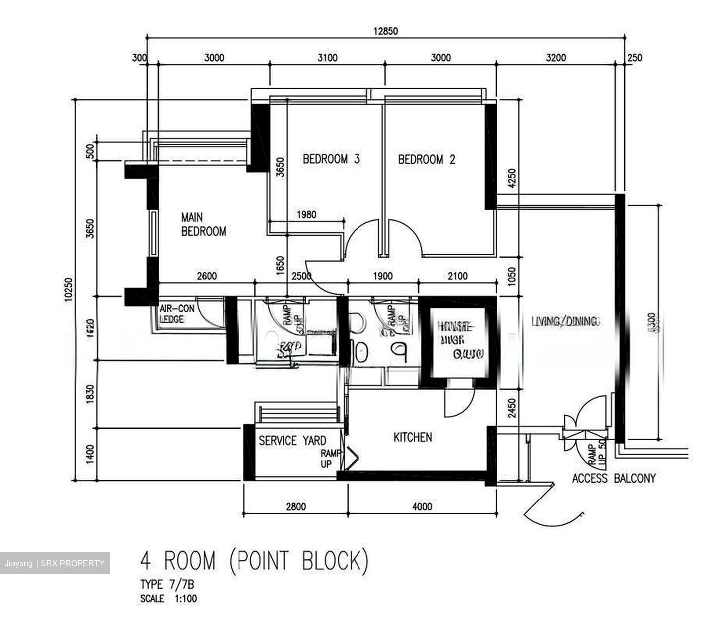 Blk 56 Havelock View (Bukit Merah), HDB 4 Rooms #632007801